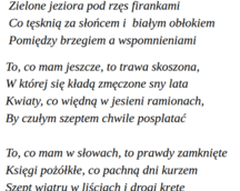 To, co mam 