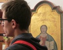 Adam i jedna z ikon w kościele św.Wojciecha