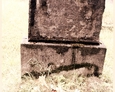 Cmentarz w Kozinie - niemiecki nagrobek