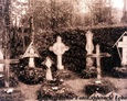 Groby na cmentarzu ewangelickim w Lęborku (1935r.)
