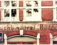 Napisy znajdujące się na ulicy Reja – Buchbinderei Bilde