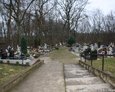 Ogólny widok na cmentarz w Białogardzie