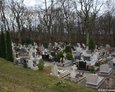 Ogólny widok na cmentarz w Białogardzie