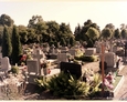 Łebień - widok ogólny na cmentarz