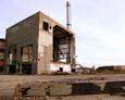 Pozostałości kotłowni zakładu Zremb w Lęborku