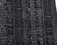 Tablica pamiątkowa, na której znajduje się 91 nazwisk poległych