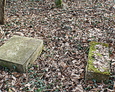 Pozostałości kamieni nagrobnych