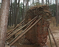 Ruiny kościoła św. Mikołaja w Łebie (stan z marca 2016 roku)