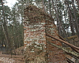 Ruiny kościoła św. Mikołaja w Łebie (stan z marca 2016 roku)