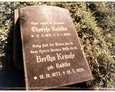Damnica - cmentarz komunalny (granitowa tablica z nagrobka)