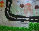Konkurs plastyczny "Bezpieczna droga do szkoły"