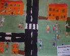 Konkurs plastyczny "Bezpieczna droga do szkoły"