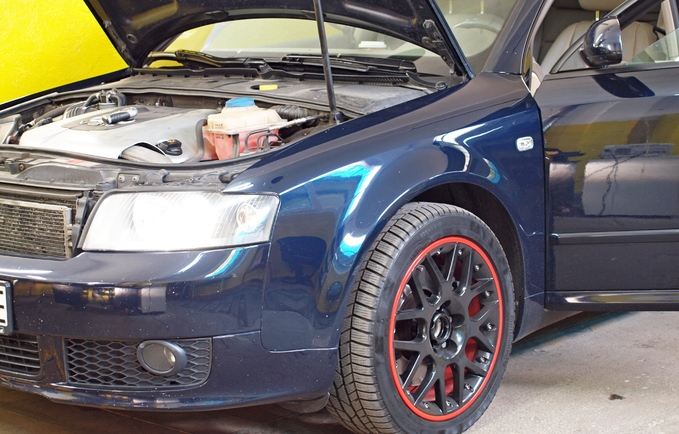 Regeneracja reflektorów Audi A4