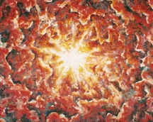  ''Światło/ Light" ; 1983-86 r ; olej na płótnie/ olej na płótnie; format: 75 x 100 cm; sprzedany/ sold