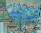 "Murzasihle";2010r; pastel; format: 40x60cm; własność prywatna-Zakopane.