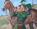 Żołnierz na granicy - kopia Kossaka, 50x40