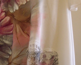Sukienka jedwabna ręcznie malowana