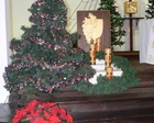 Wystrój kaplicy na Boże Narodzenie - fot. J. Mazur