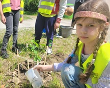 Przedszkolaki sadzą drzewa - akcja #sadziMY