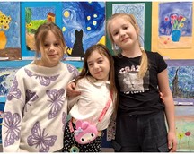 Uroczyste wręczenie dyplomów w SP 10 w konkursie międzyświetlicowym „Kolorowy świat Vincenta van Gogha”