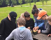 4b podczas gry terenowej Geozbieracze