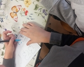 Klasa 4b na Festiwalu Nauki i Sztuki w Ogrodzie Botanicznym