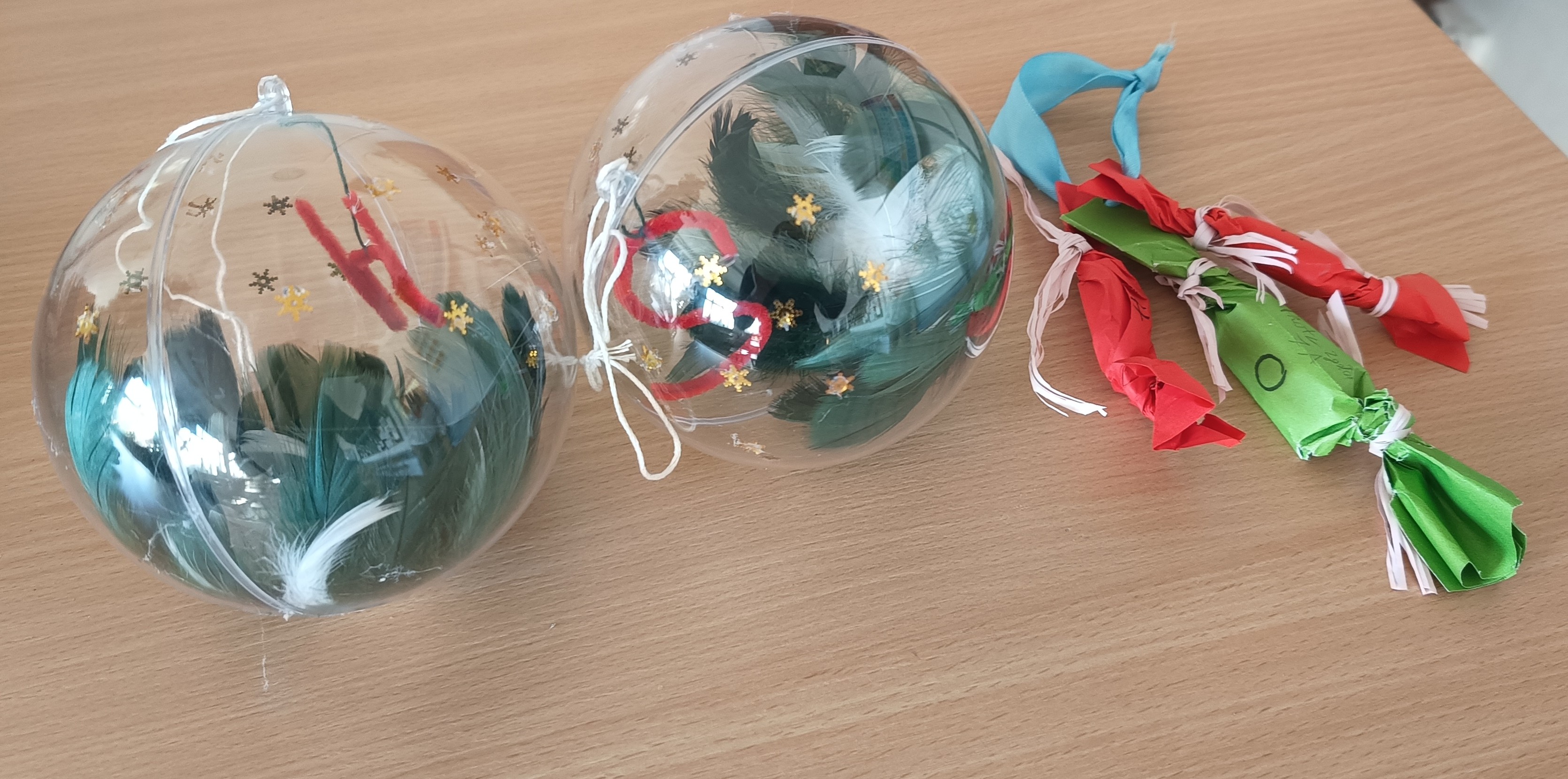 "Choinka bożonarodzeniowa 3D" i "Chemiczna ozdoba świąteczna"