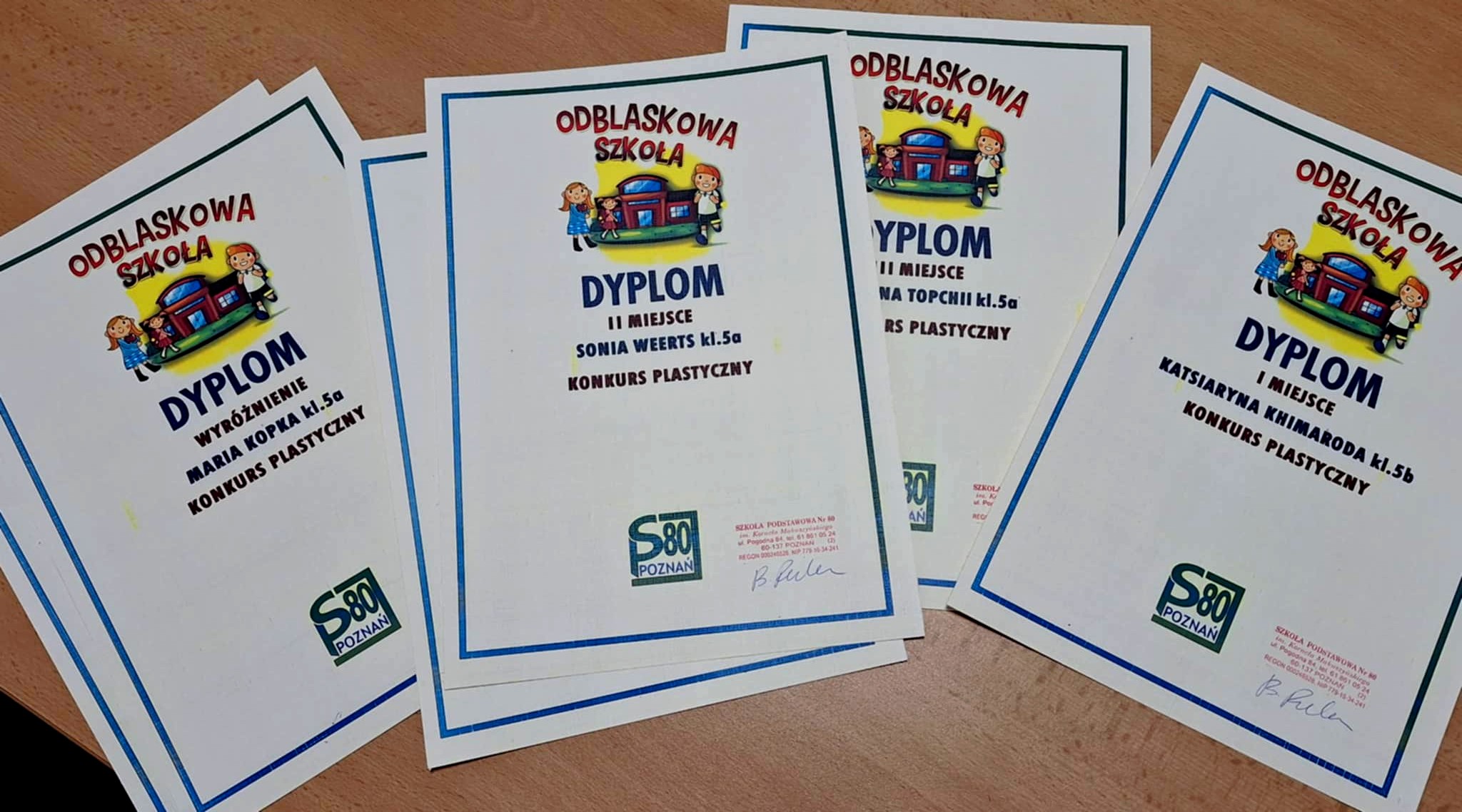 Podsumowanie konkursu plastycznego w ramach programu „Odblaskowa Szkoła”