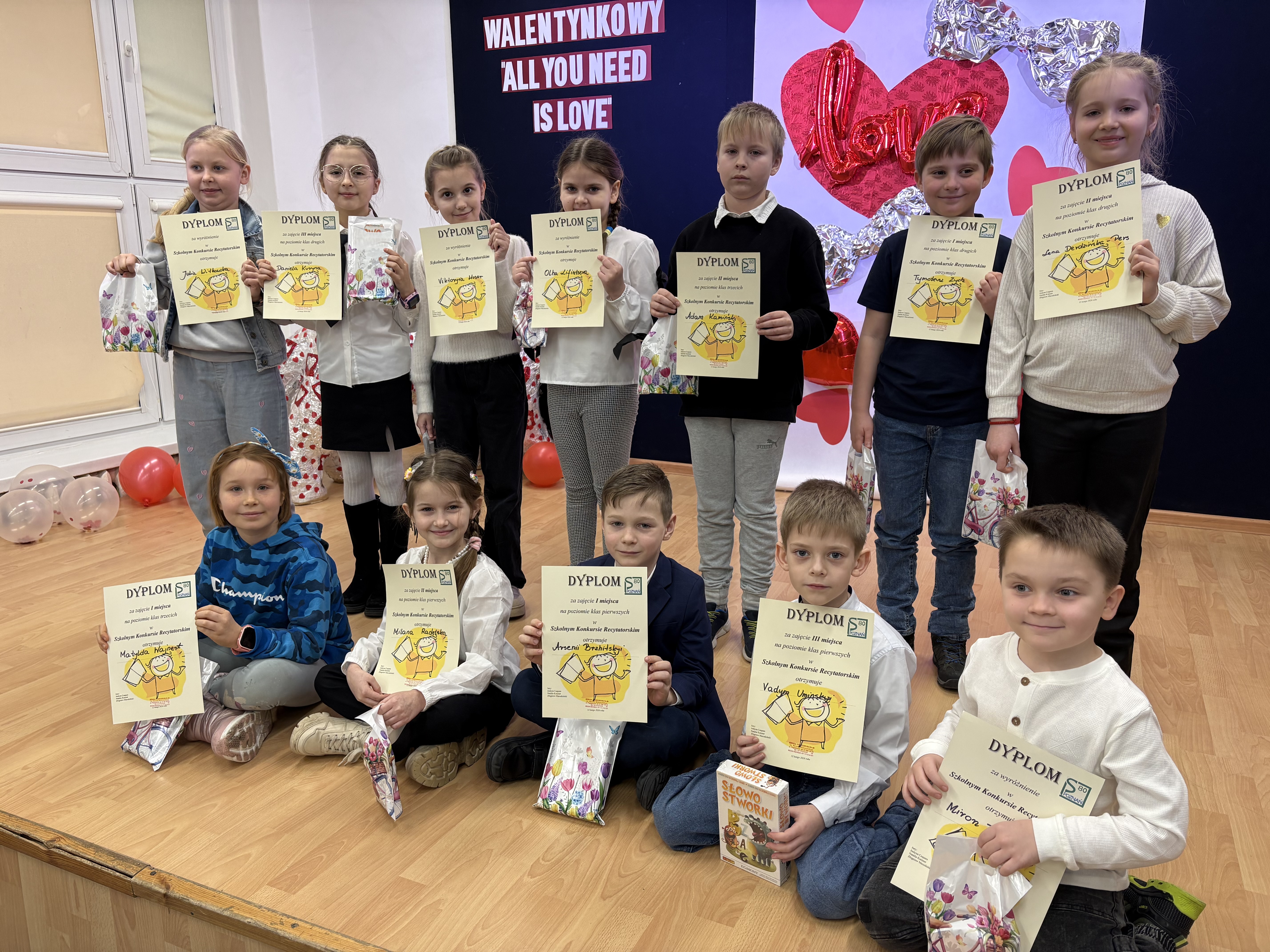 Szkolny Konkurs Recytatorski dla klas I – III