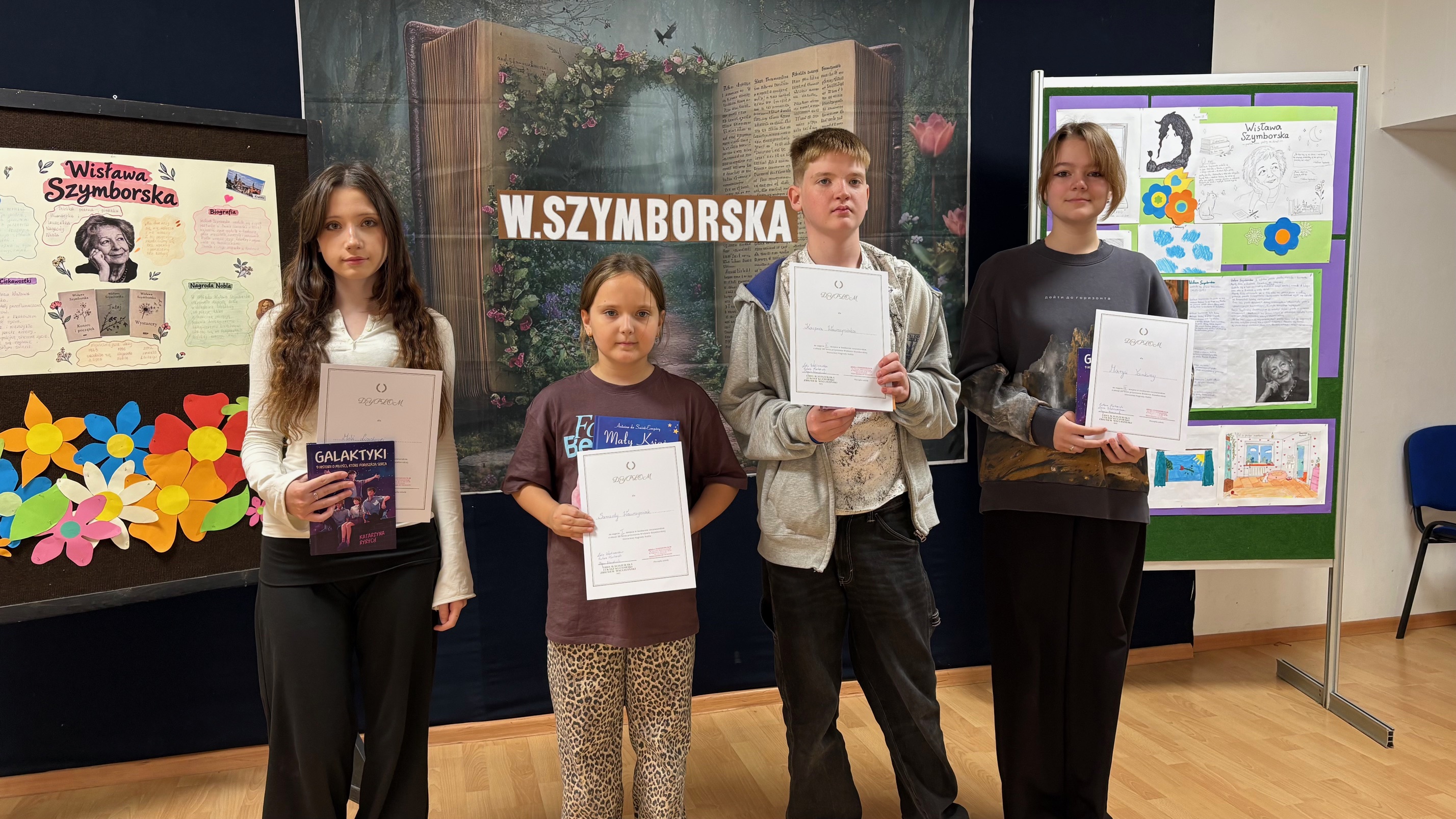 Konkurs recytatorski poezji Wisławy Szymborskiej - laureaci