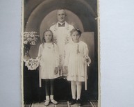 Gancarska Krystyna i Czekaj Eleonora rok 1945
