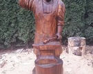 Rzeźba Kowal wysokość 210cm