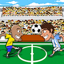Funny Soccer to gra sportowa HTML5. Wybierz swoją ulubioną drużynę piłkarską i kopnij piłkę w sieć!
