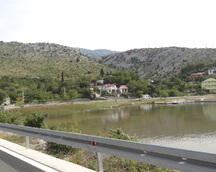 Droga do Zadaru - i lokalna zabudowa
