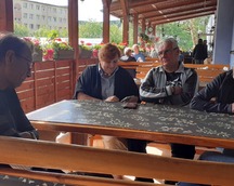 Jesteśmy w restauracji Finezja Wiedeńska na obiadku w miejscowości Stronie Śląskie.