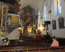 Kościół pw. św. Franciszka z Asyżu z Domkiem Loretańskim wewnątrz.