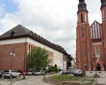 Katedra Podwyższenia Krzyża świętego w Opolu - niestety nie było możliwości jej zwiedzenia