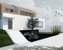 nowoczesny dom w Bochni