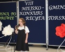 VIII Miejsko-Gminny Konkurs Recytatorski pt. „Wiosną po zdrowie”