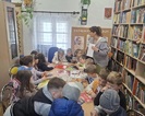 Wizyta grupy "Sowy" w Bibliotece Miejsko-Gminnej w Maciejowicach
