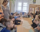 Wizyta grupy "Sowy" w Bibliotece Miejsko-Gminnej w Maciejowicach