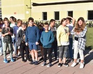 Ewakuacja uczniów i pracowników szkoły