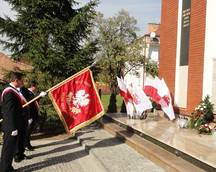 Uroczystość poświęcenia Pomnika Patrona „Solidarności” w Gorzycach