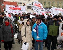 Manifestacja poparcia w Rzeszowie