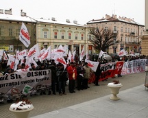 Manifestacja poparcia w Rzeszowie