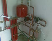 Instalacja C.O. w układzie zamkniętym na wymienniku ciepła