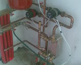Instalacja C.O. w układzie zamkniętym na wymienniku ciepła