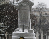 17.1.2018-pod Pomnikiem Szlaku Bojowego  od Lenino do Berlina 
