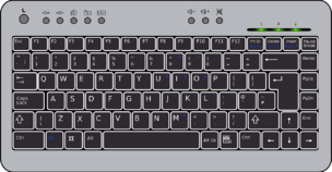 die Tastatur - klawiatura