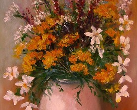 5 a/ Bukiet polnych kwiatów 40-30cm 150-